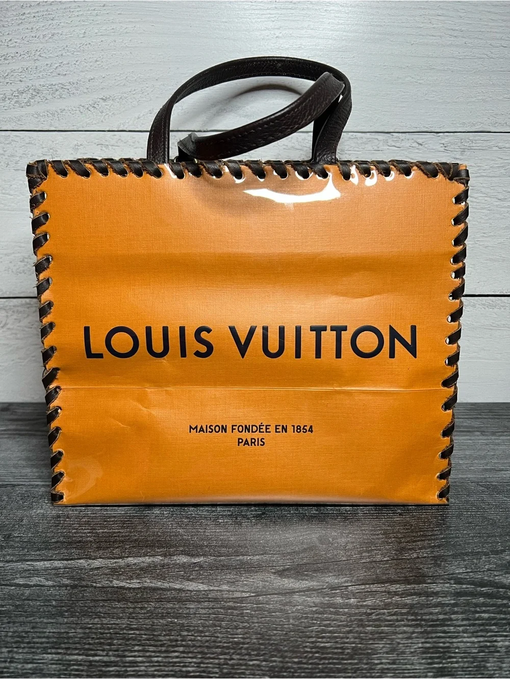 Louis Vuitton Paperbag Shoppers Bag (upcycled)